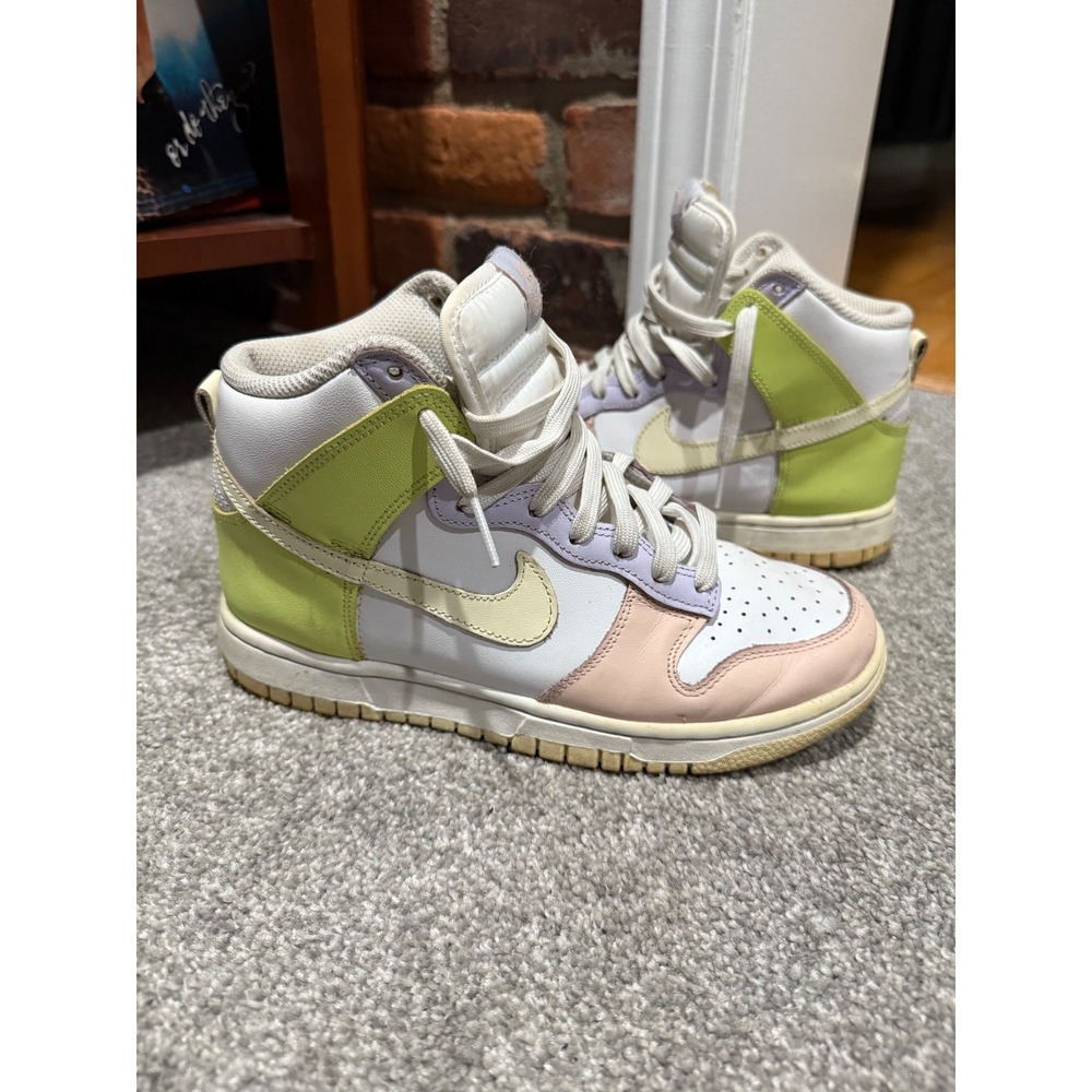 Women's Nik Dunk High 'Lemon Twist' 6.5